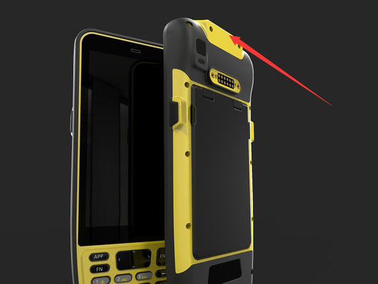 5 นิ้ว IP67 Capacitive มือถือแท็บเล็ตที่ทนทาน 500 Nits เครื่องสแกนบาร์โค้ด NFC